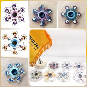 🟡اسپینر های انیمه ای اکریلیک