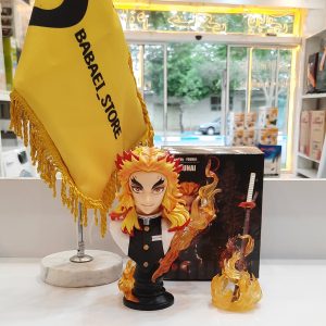 🟡فیگور رنگوکو کیوجورو از انیمه demon slayer با کیفیت بالا