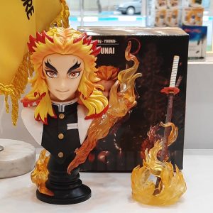 🟡فیگور رنگوکو کیوجورو از انیمه demon slayer با کیفیت بالا